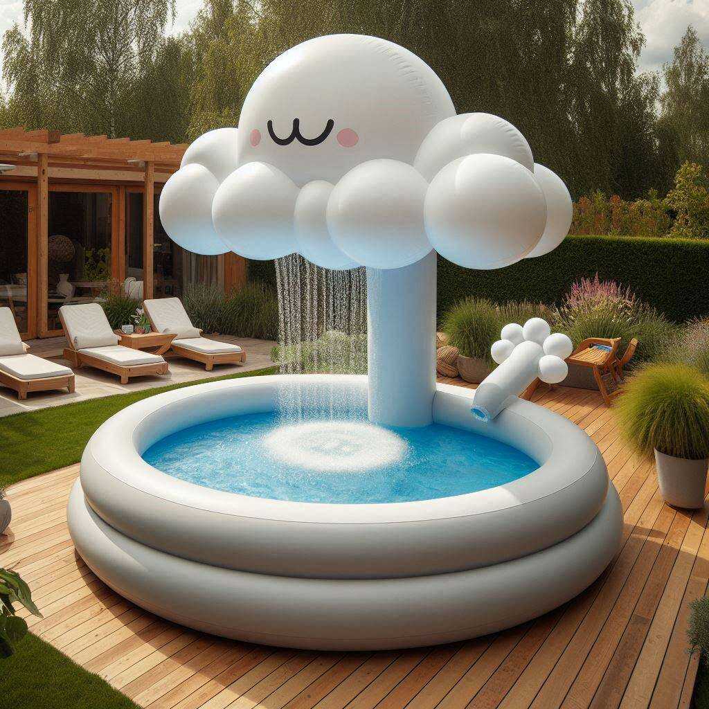 Drift into Relaxation: Cloud Inflatable Paddling Pools for Ultimate Summer Bliss