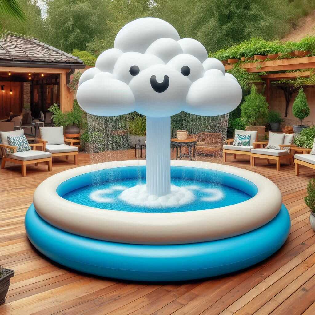 Drift into Relaxation: Cloud Inflatable Paddling Pools for Ultimate Summer Bliss