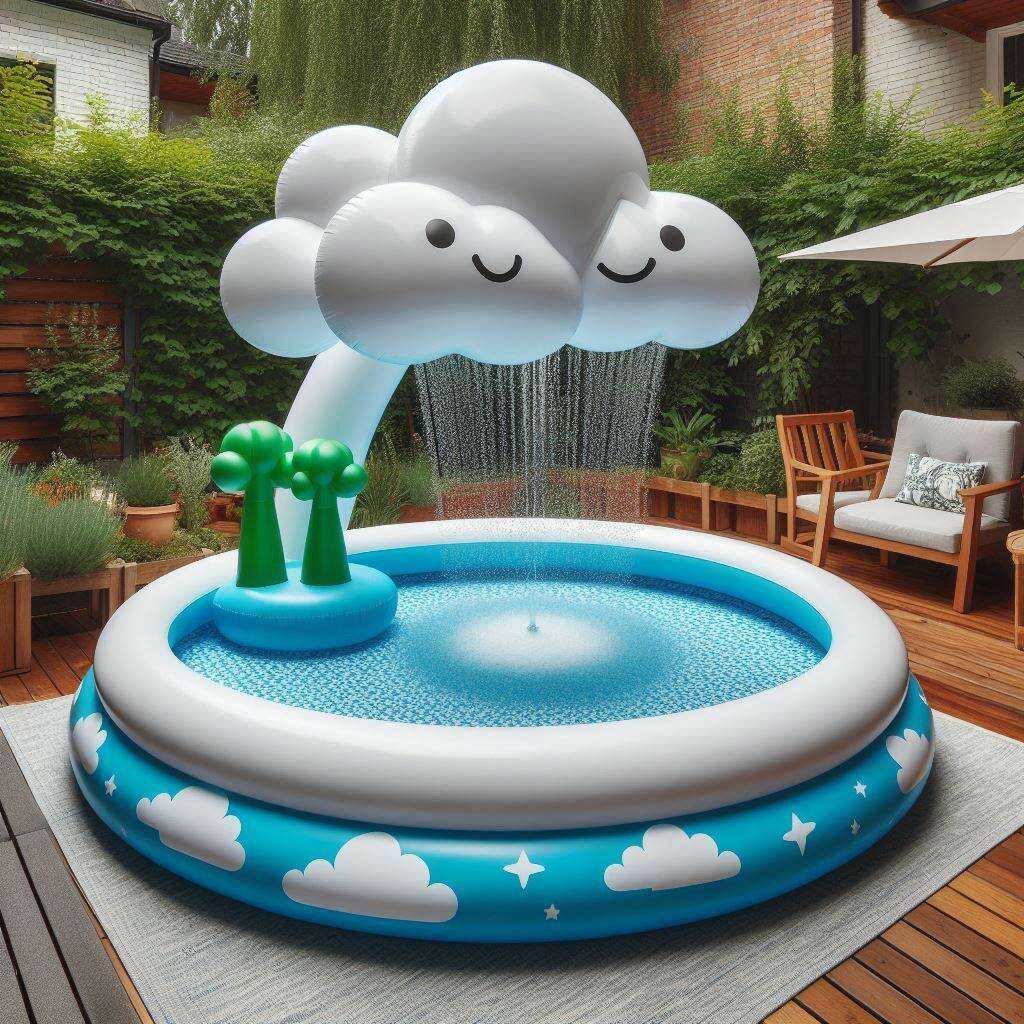 Drift into Relaxation: Cloud Inflatable Paddling Pools for Ultimate Summer Bliss