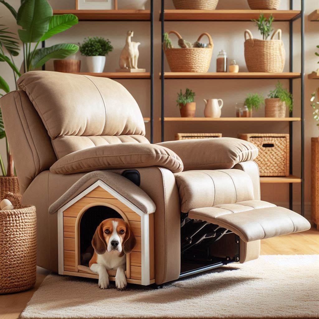 Recliners with Built-in Dog Houses: A Cozy Haven for You and Your Pet