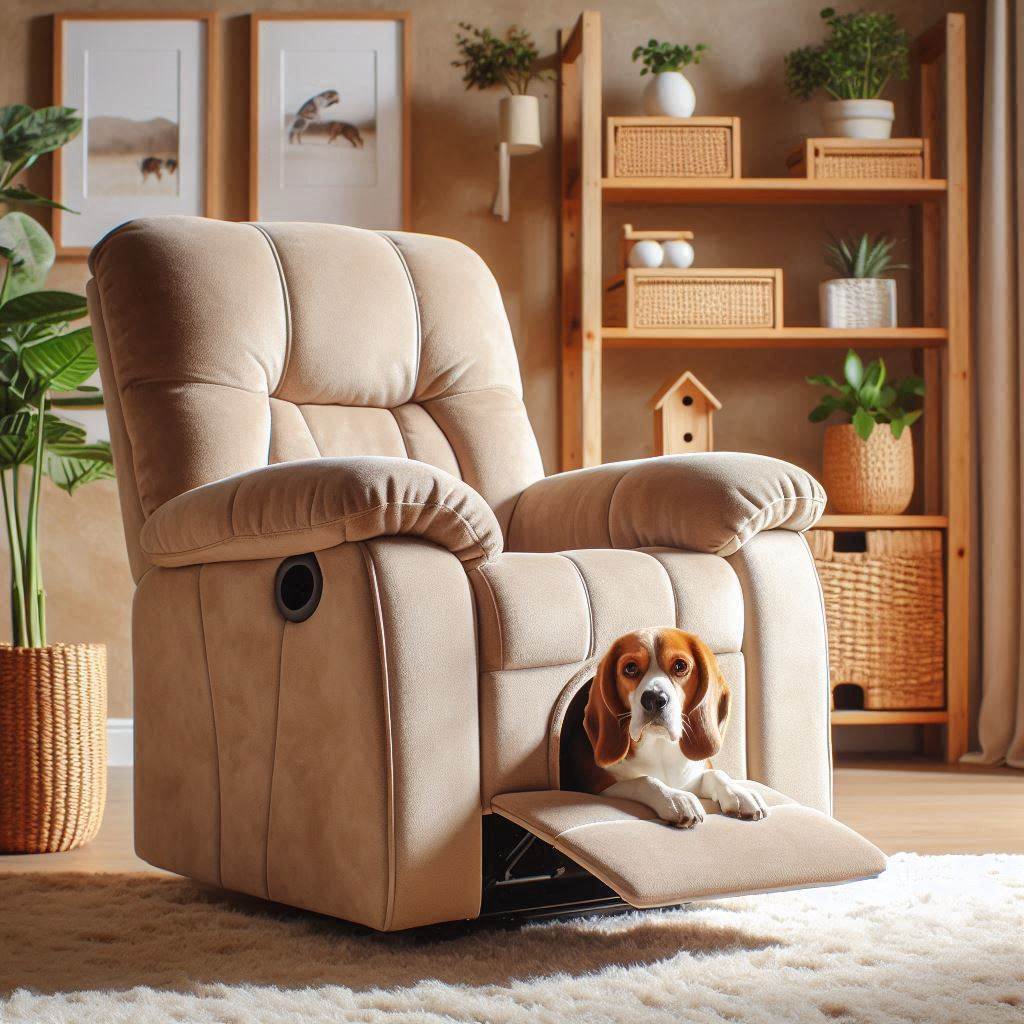 Recliners with Built-in Dog Houses: A Cozy Haven for You and Your Pet