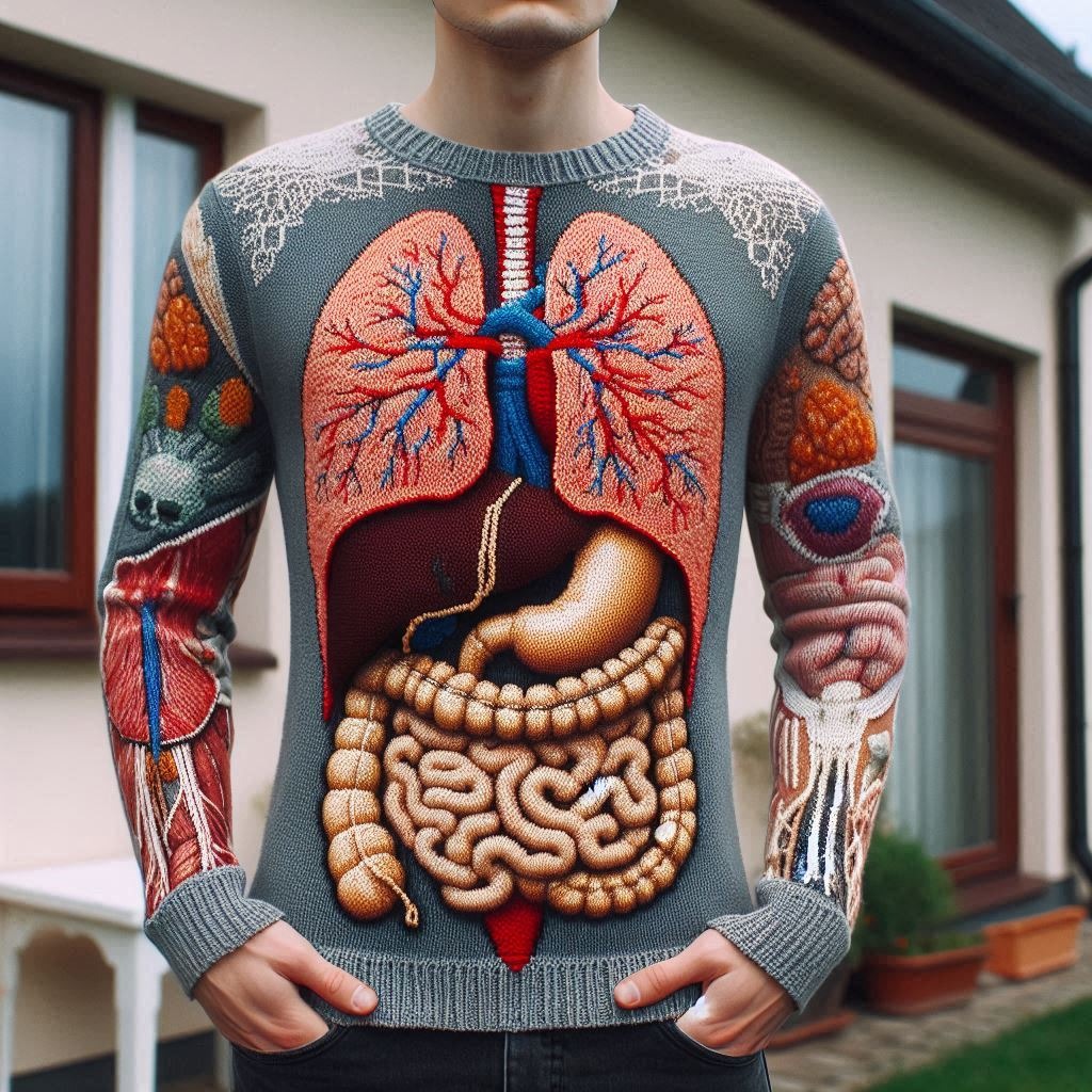 The Origins of Anatomy Sweaters