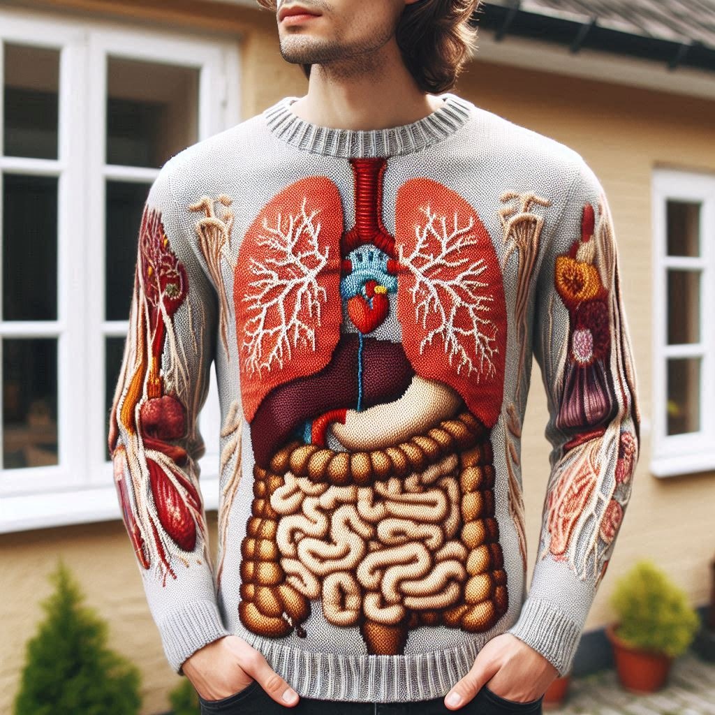 The Origins of Anatomy Sweaters