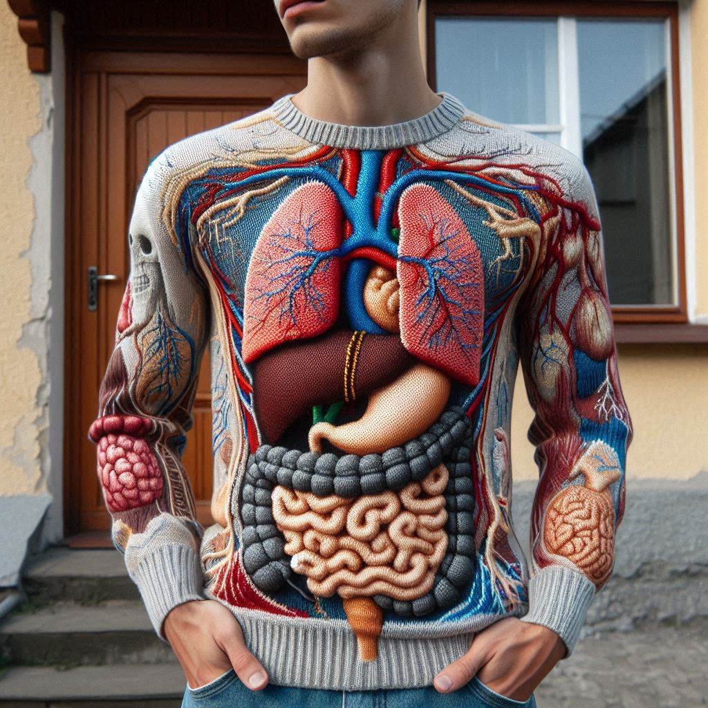 The Origins of Anatomy Sweaters