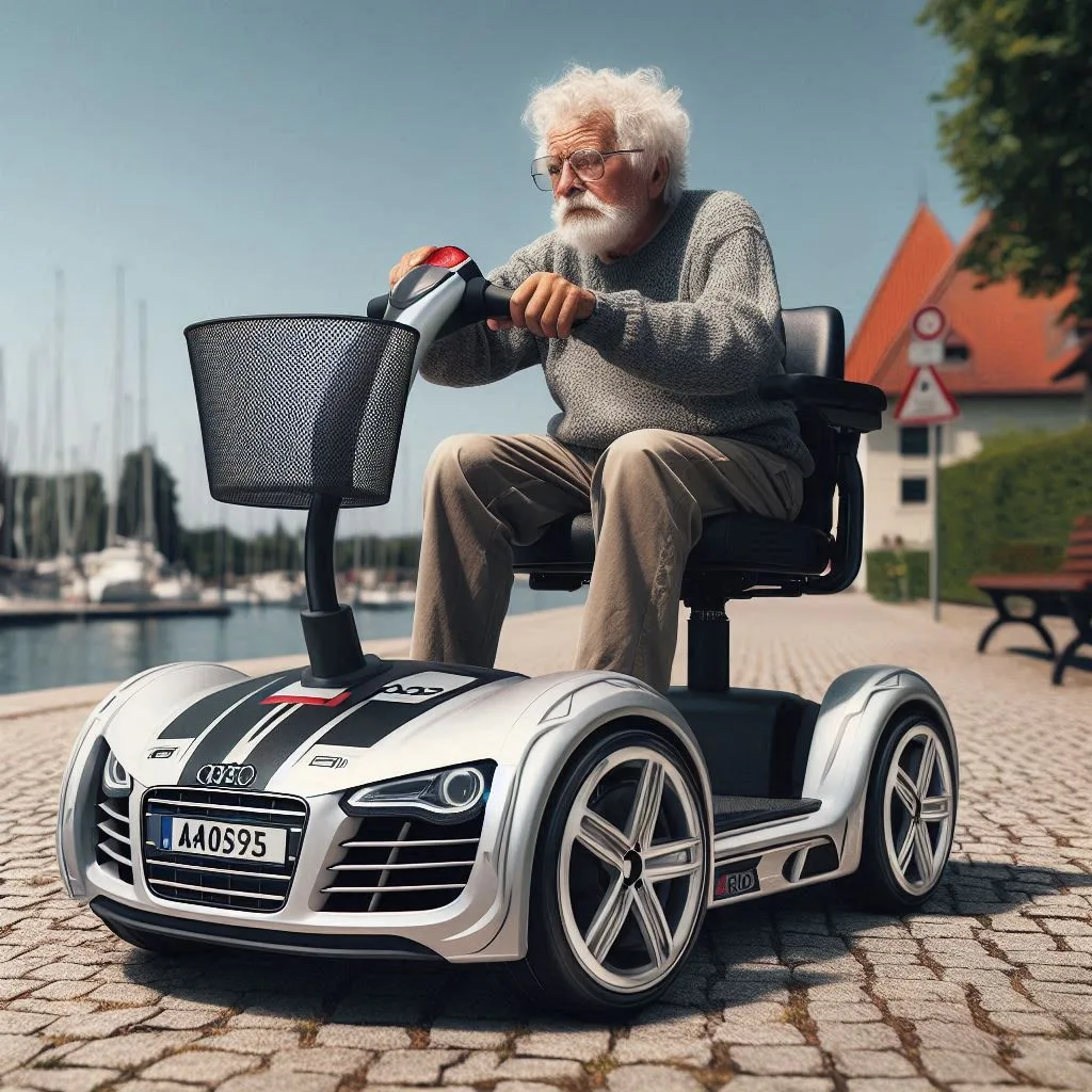 The Genesis of the Audi Shape Mobility Scooter