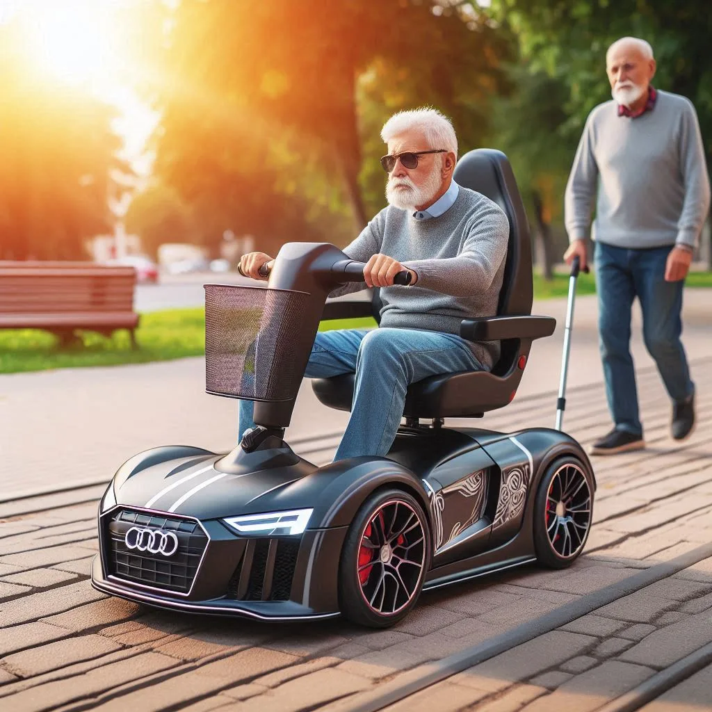 The Genesis of the Audi Shape Mobility Scooter