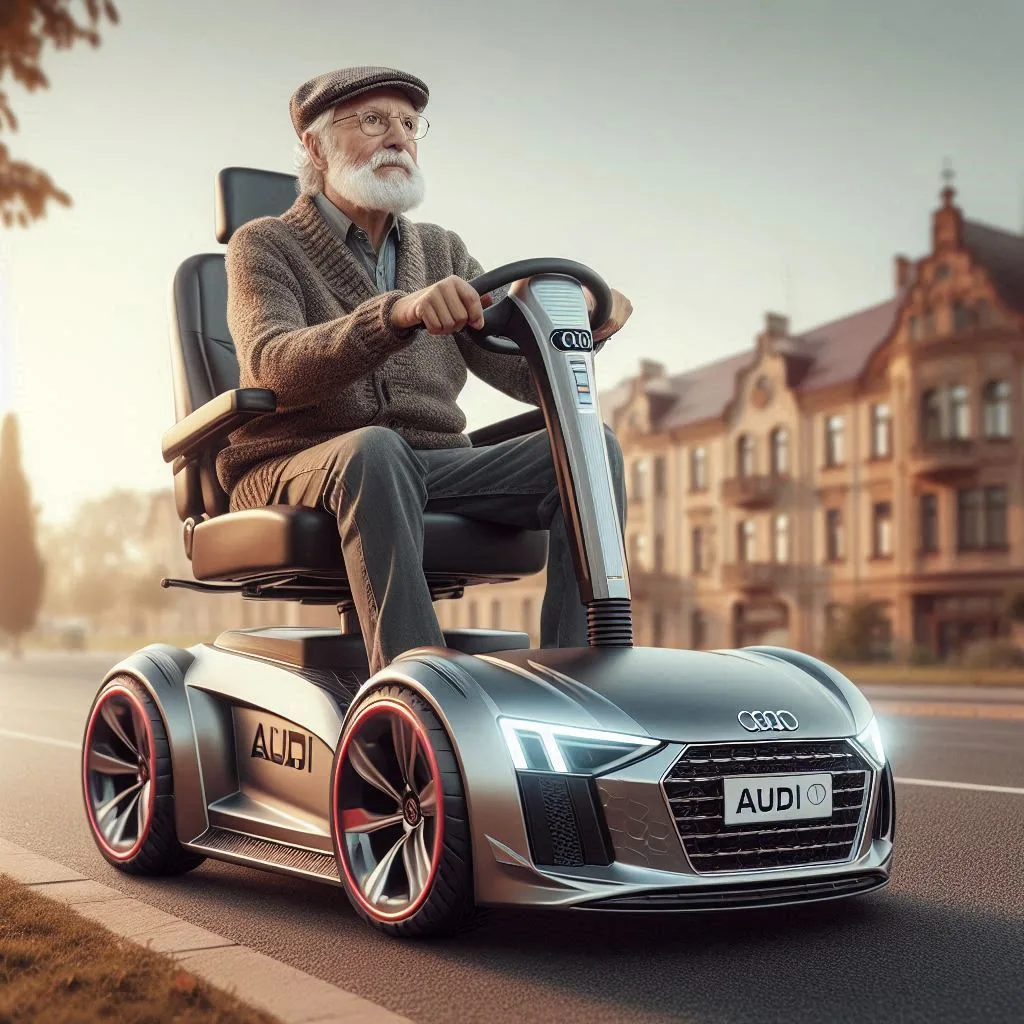 The Genesis of the Audi Shape Mobility Scooter