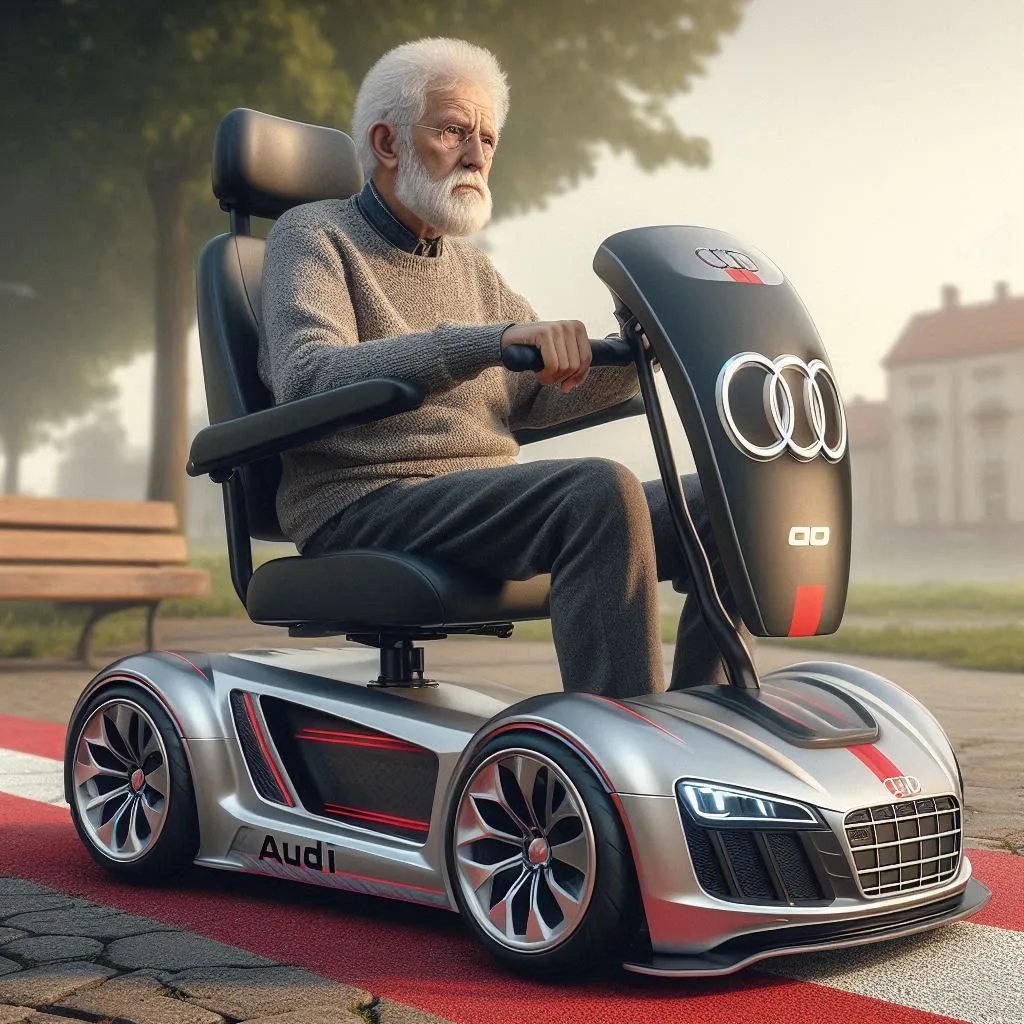 The Genesis of the Audi Shape Mobility Scooter