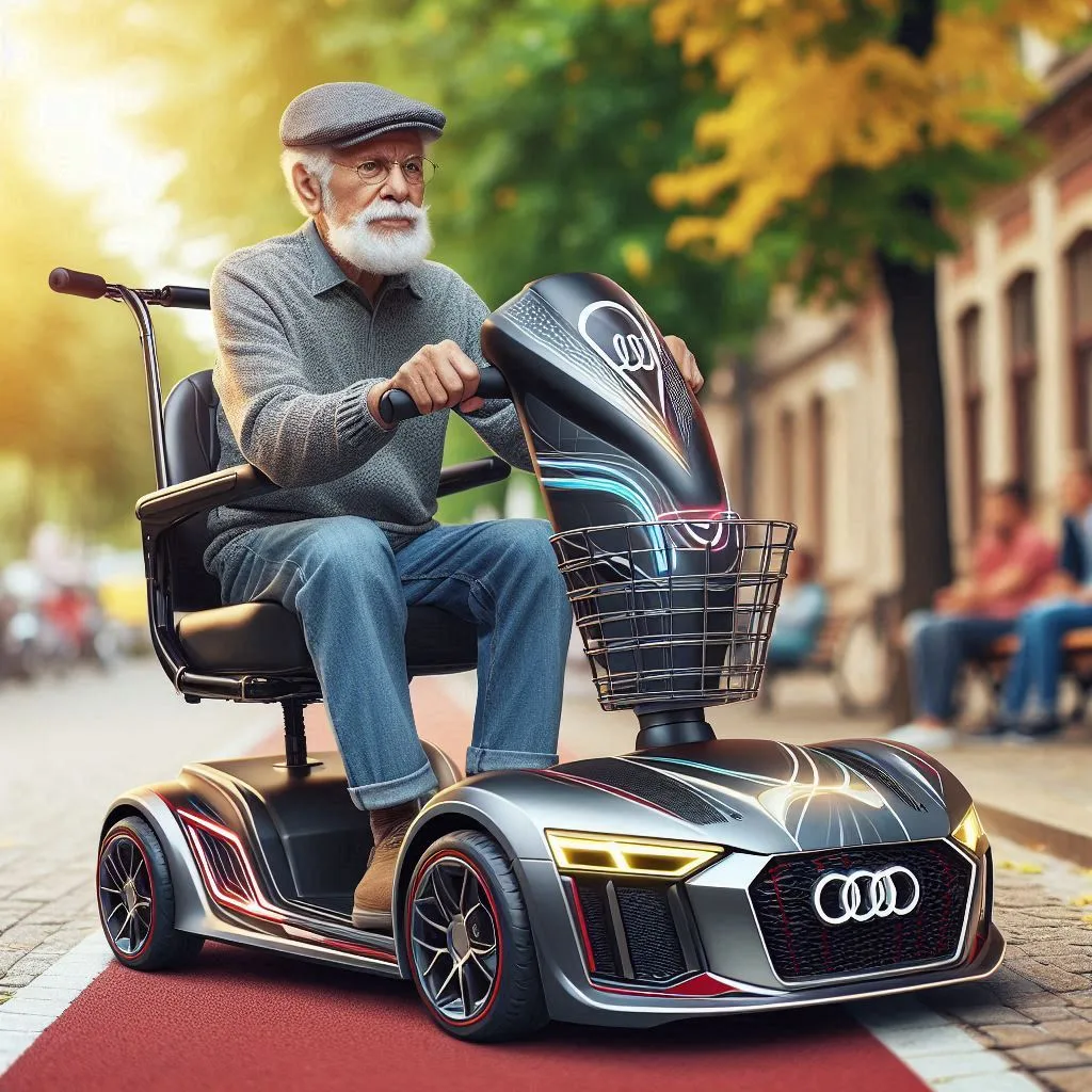 Audi Shape Mobility Scooter: Redefining Personal Transportation with Luxury and Style