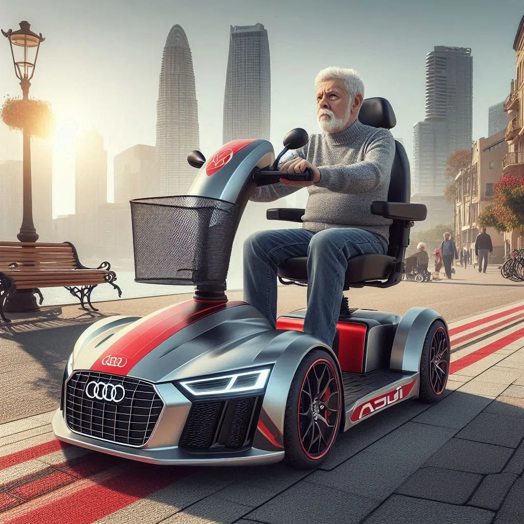 Audi Shape Mobility Scooter: Redefining Personal Transportation with Luxury and Style