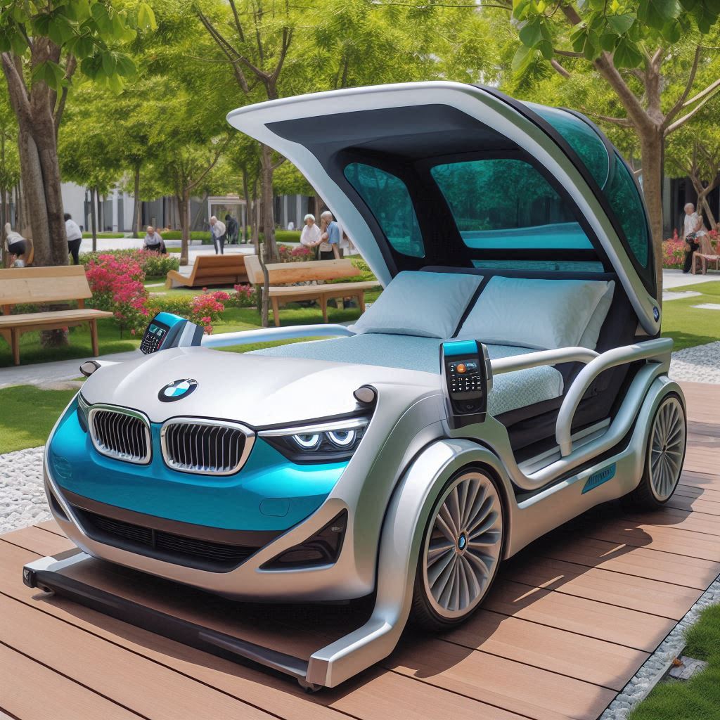 BMW Bed Stroller for the Elderly: Combining Comfort, Mobility, and Luxury