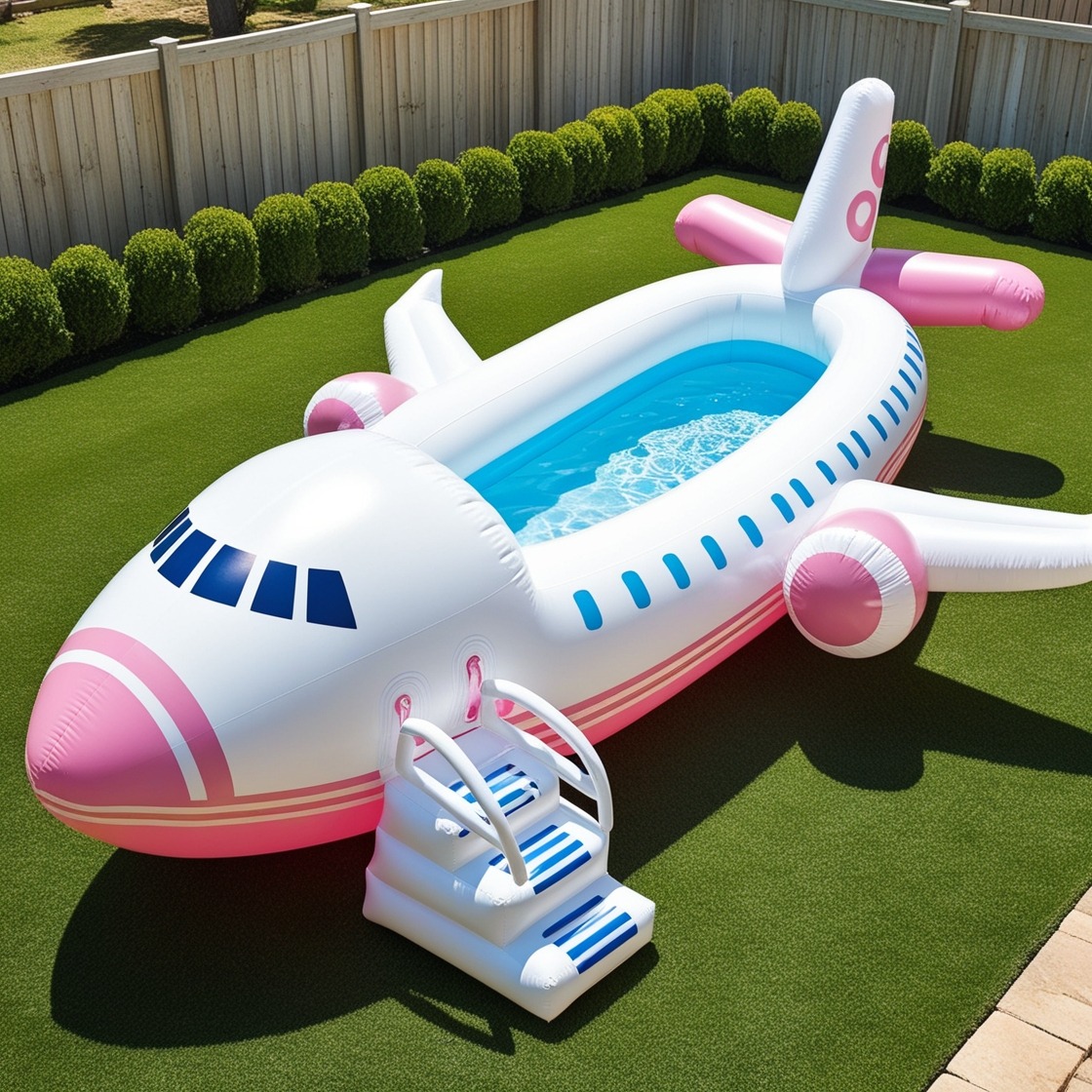 Soar and Splash: Transform Your Backyard with Inflatable Aeroplane Pools