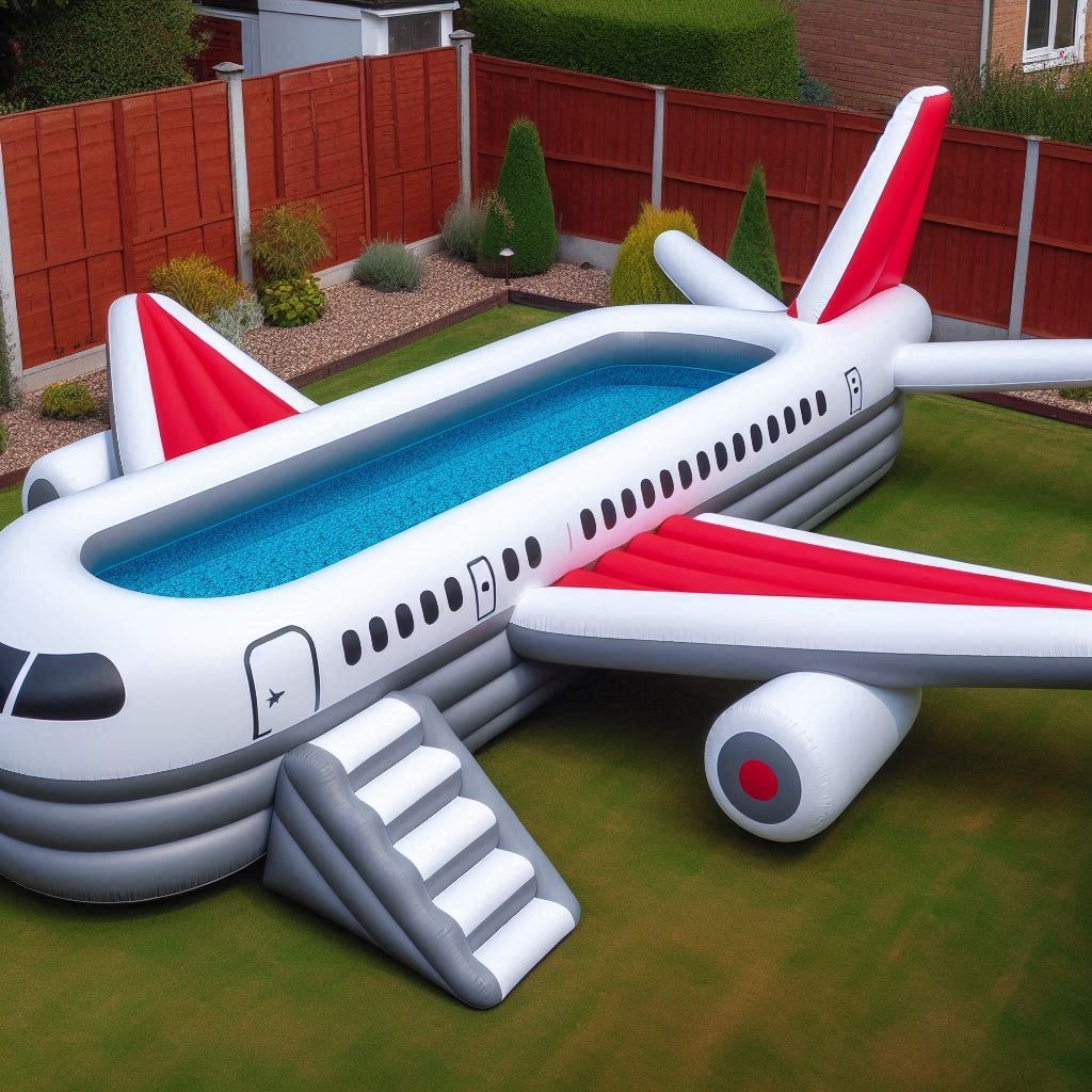 Soar and Splash: Transform Your Backyard with Inflatable Aeroplane Pools