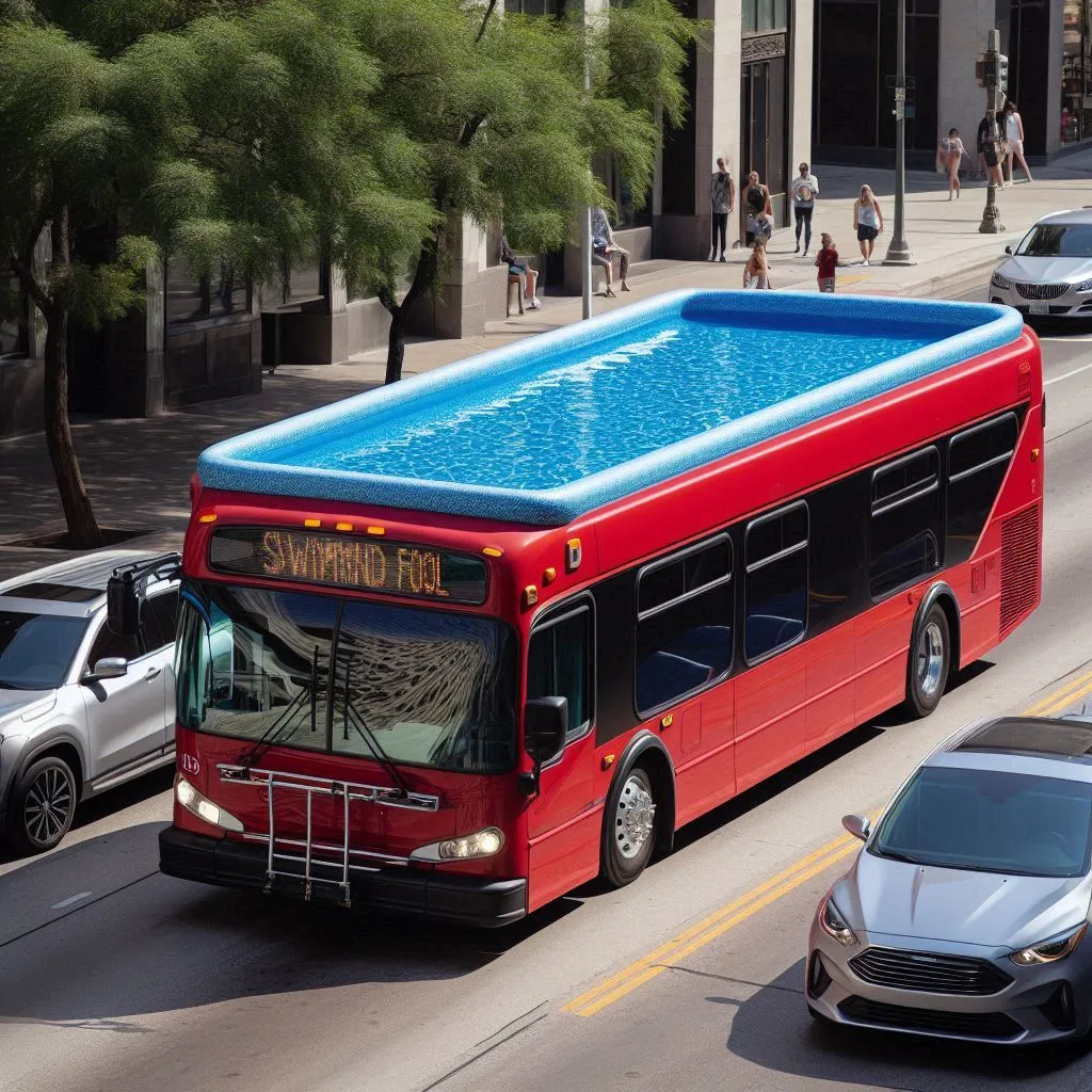 Enjoying Your Inflatable Bus Pool