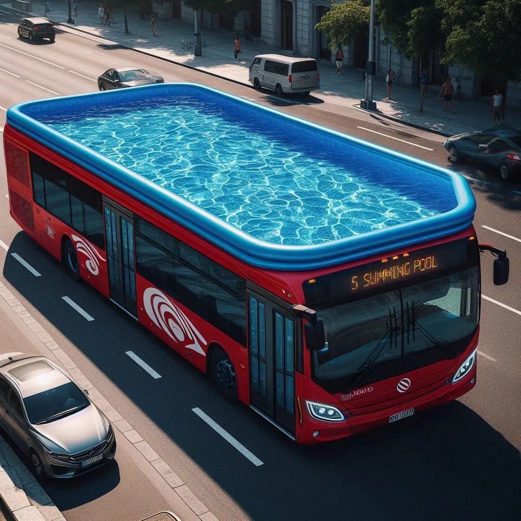 Enjoying Your Inflatable Bus Pool