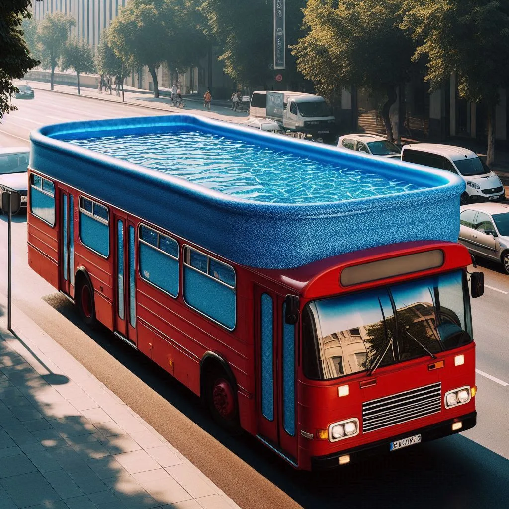 Enjoying Your Inflatable Bus Pool