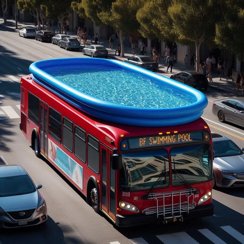 Designing Your Inflatable Bus Pool