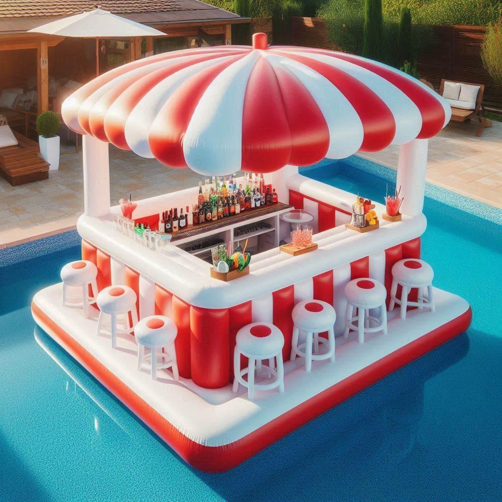 Selecting the Perfect Inflatable Pool Bar