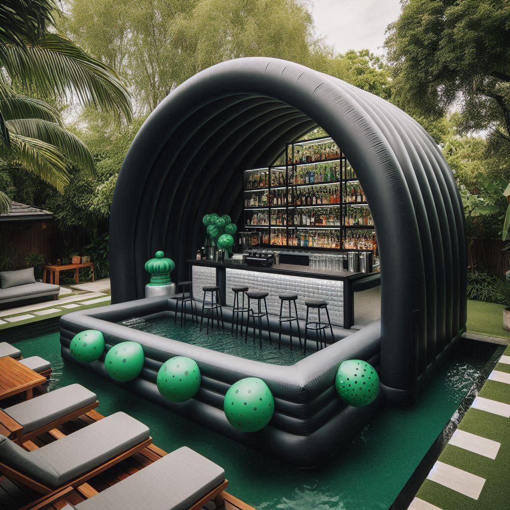 Inflatable Pool Bars: Float and Sip in Style