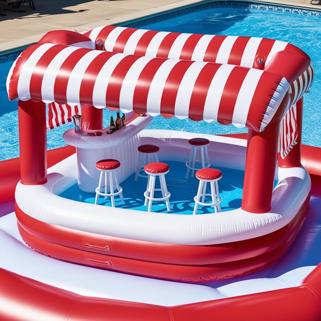 Inflatable Pool Bars: Float and Sip in Style