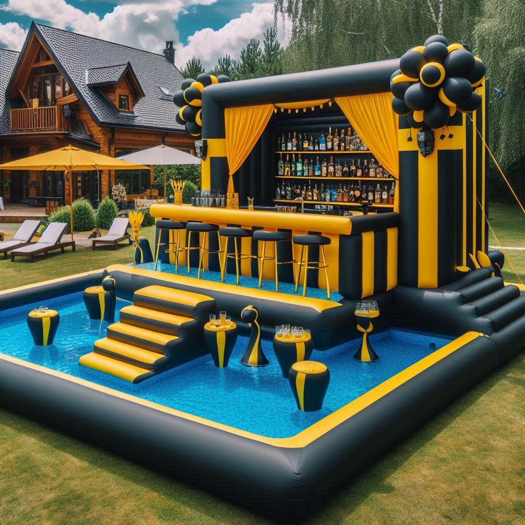 Inflatable Pool Bars: Float and Sip in Style