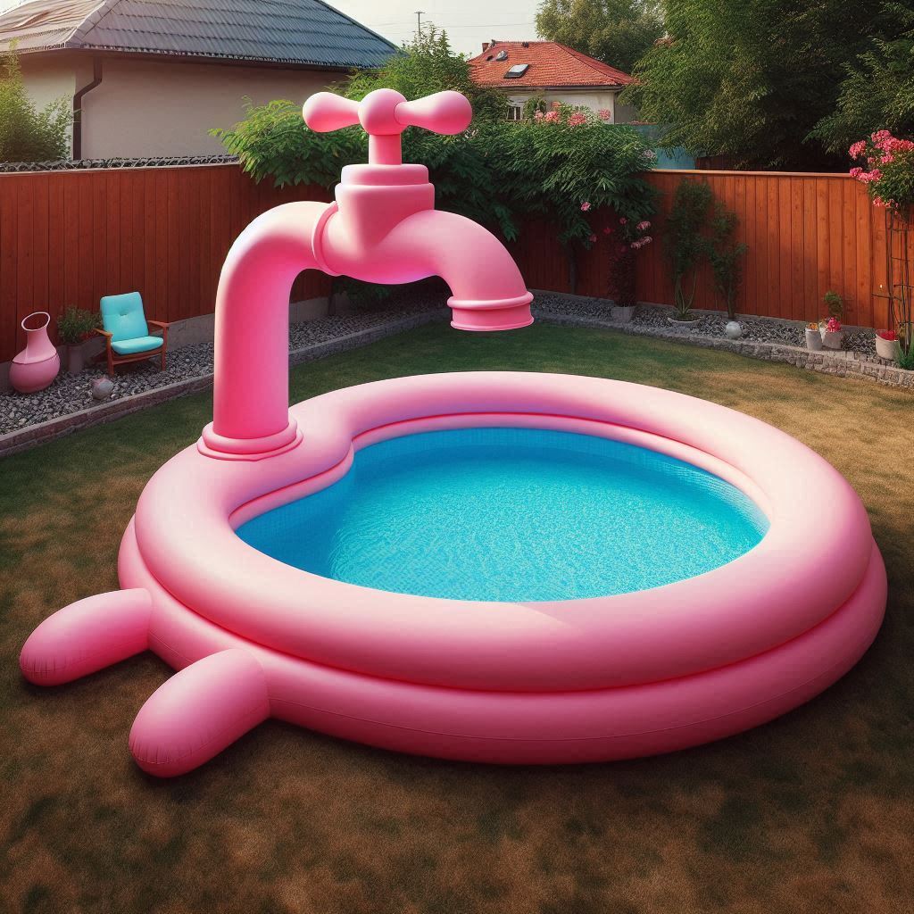 Enjoy Ultimate Summer Fun with the Inflatable Tap Pool: Relaxation and Play at Home