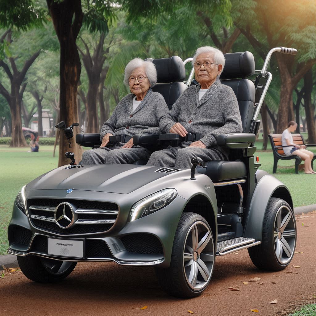 Mercedes Double Wheelchair: Redefining Mobility with Luxury and Innovation