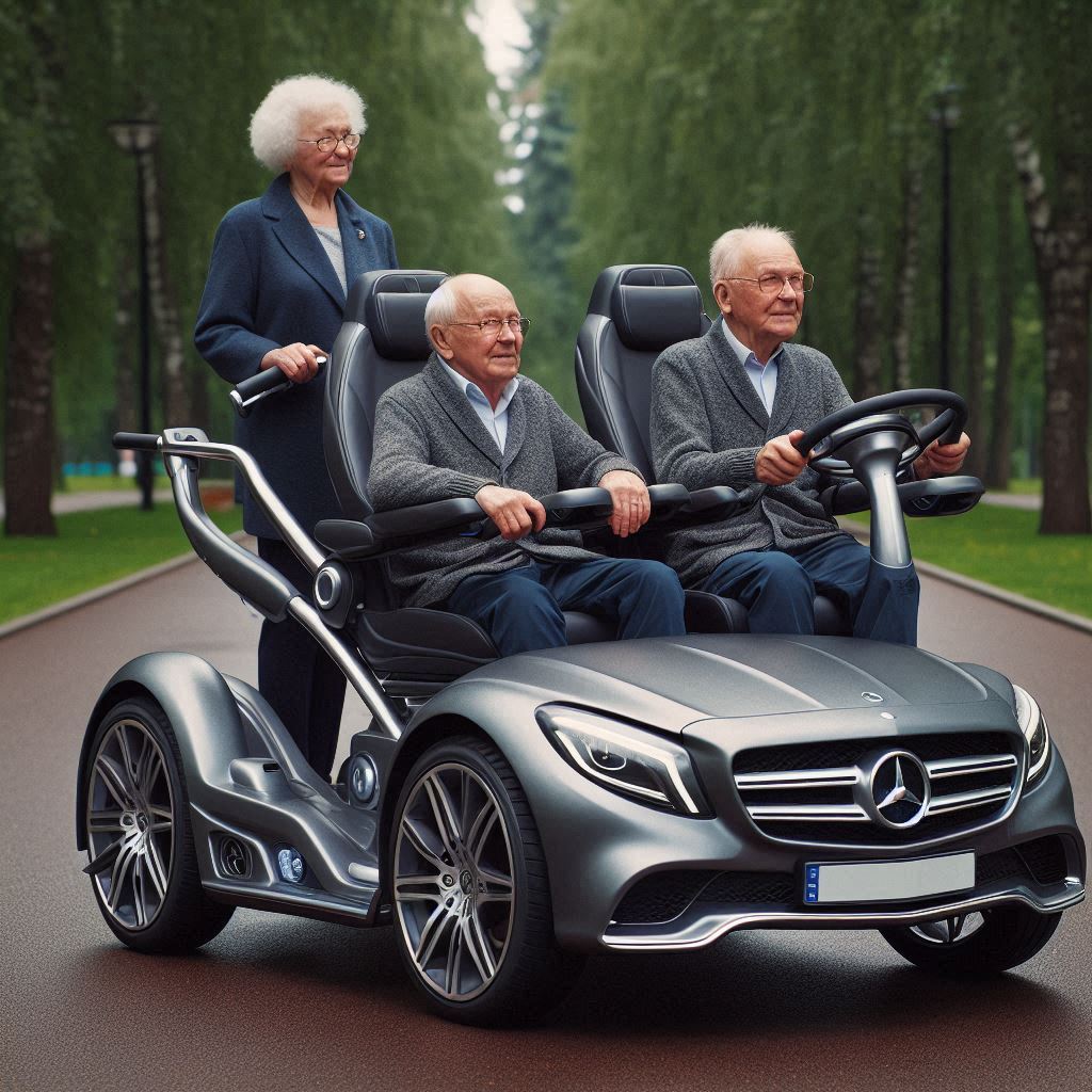 Mercedes Double Wheelchair: Redefining Mobility with Luxury and Innovation