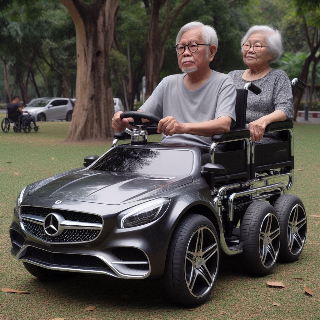 Mercedes Double Wheelchair: Redefining Mobility with Luxury and Innovation