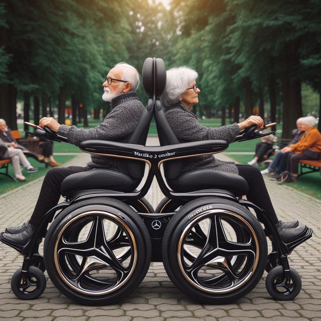 Mercedes Double Wheelchair: Redefining Mobility with Luxury and Innovation