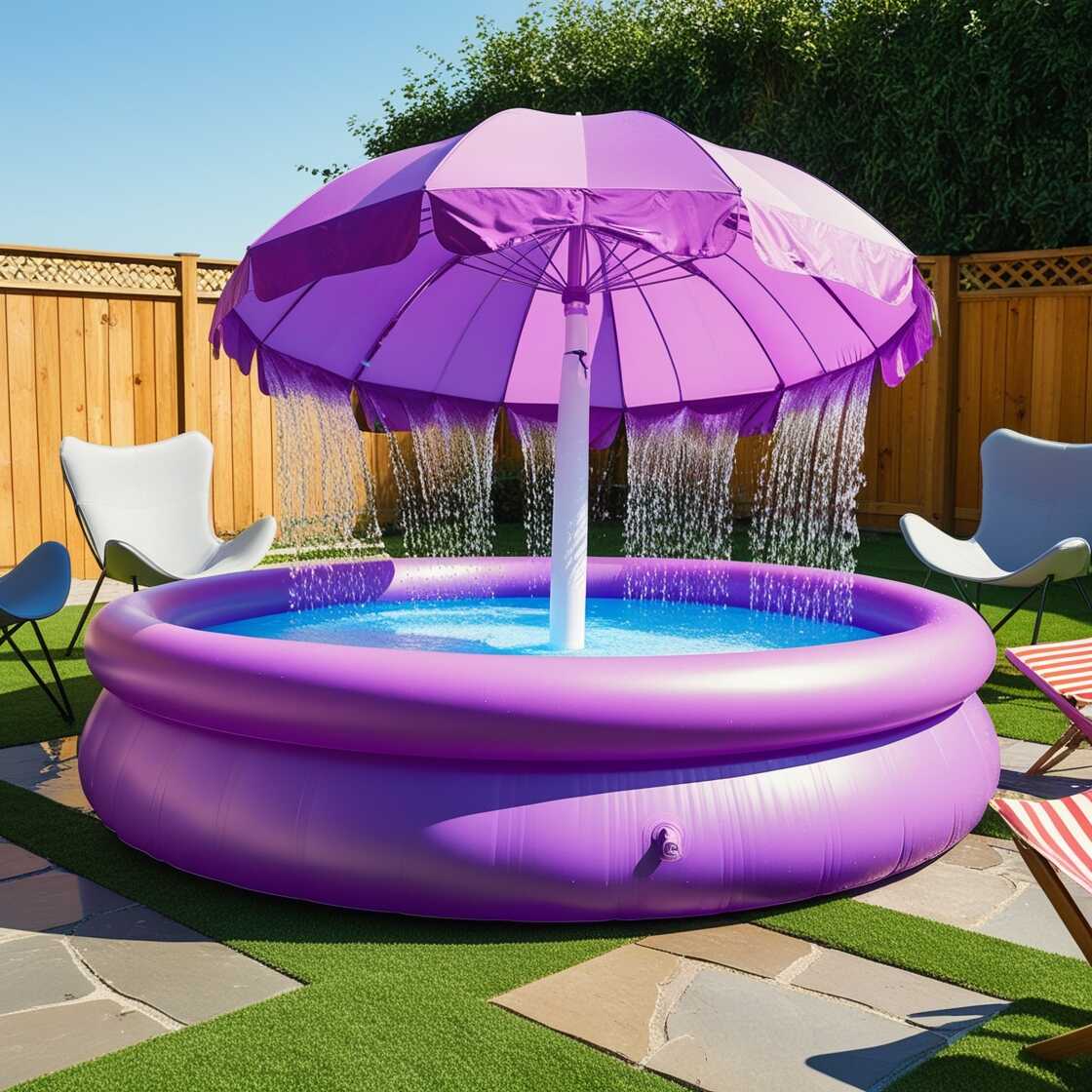 Benefits of the Umbrella Shaped Inflatable Swimming Pool