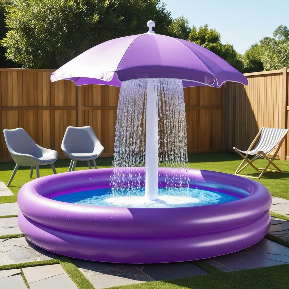 Benefits of the Umbrella Shaped Inflatable Swimming Pool