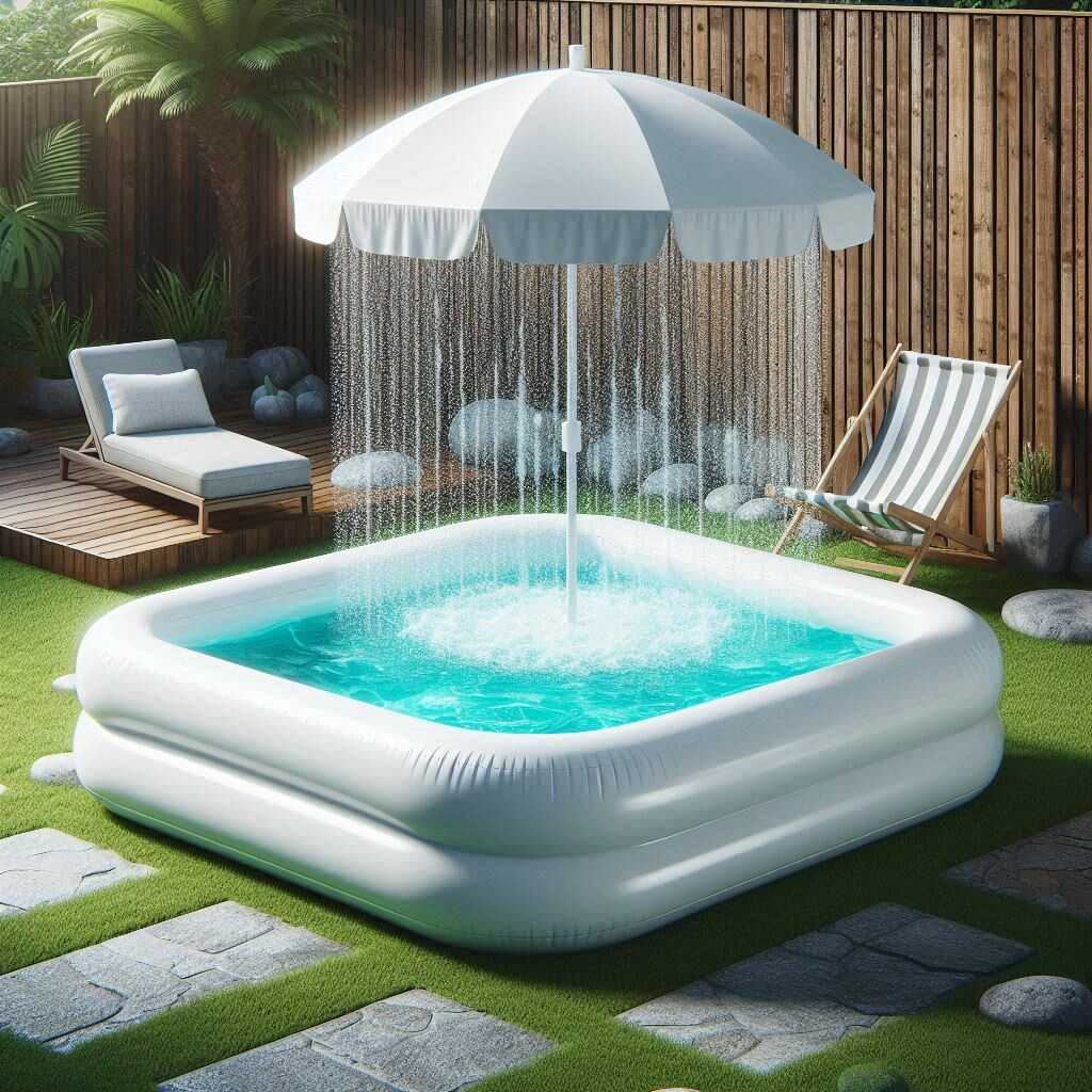 Benefits of the Umbrella Shaped Inflatable Swimming Pool