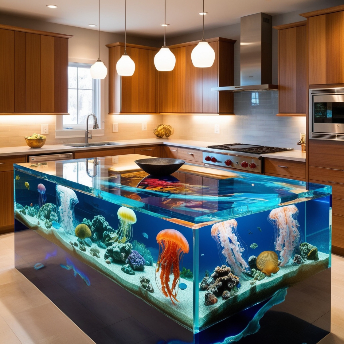 Step-by-Step Guide to Creating Your Own Jellyfish Kitchen Island