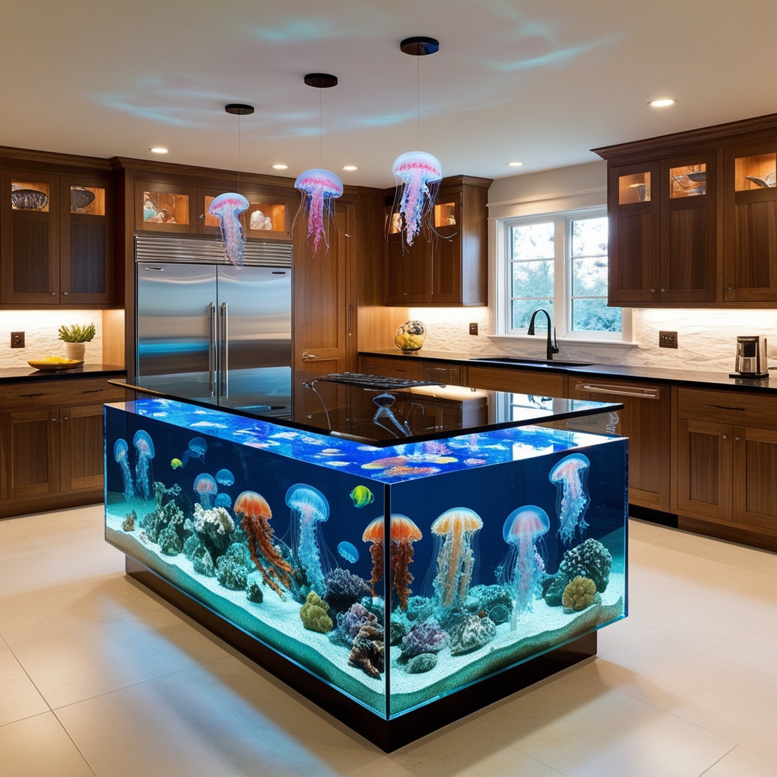 Jellyfish Kitchen Islands: A Unique Addition to Your Culinary Space