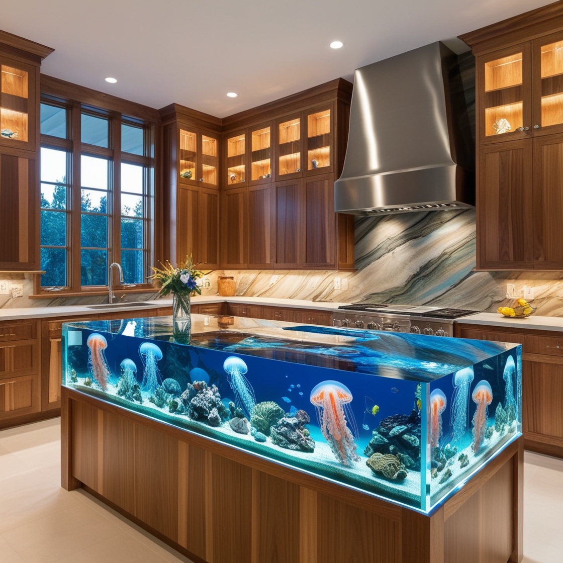 Pros and Cons of Jellyfish Kitchen Islands