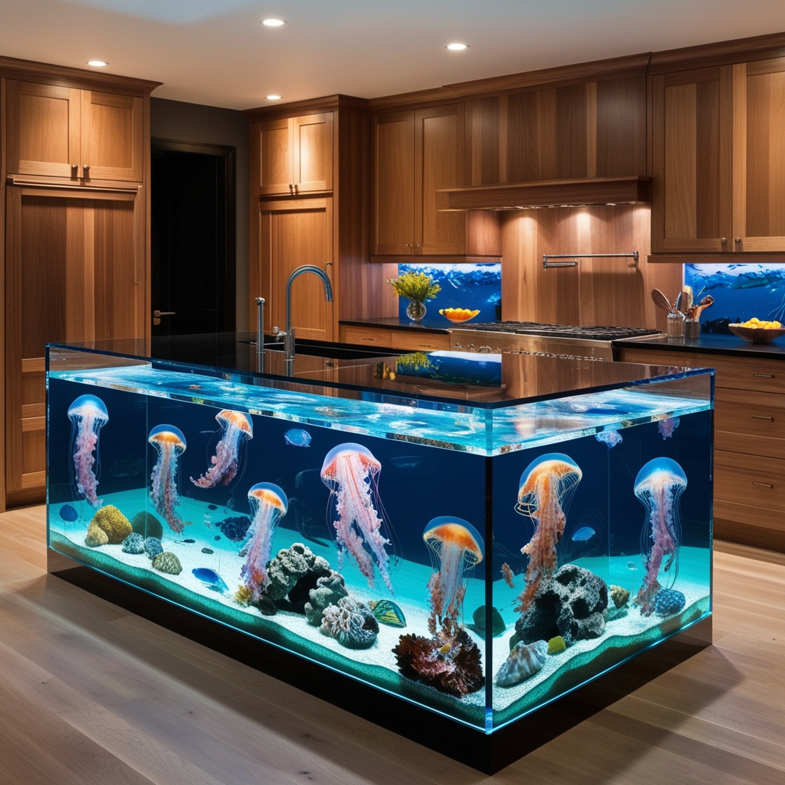 Jellyfish Kitchen Islands: A Unique Addition to Your Culinary Space