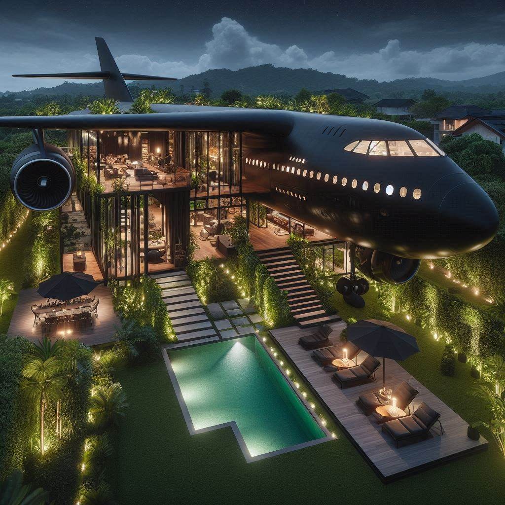 Airplane Mansions: Redefining Luxury Living in the Sky