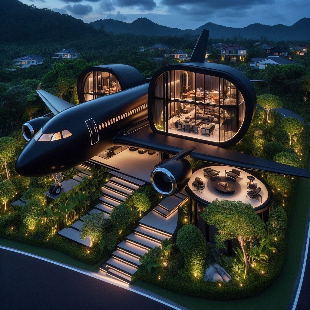 Airplane Mansions: Redefining Luxury Living in the Sky