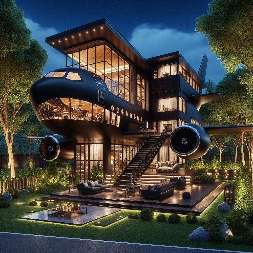 Airplane Mansions: Redefining Luxury Living in the Sky