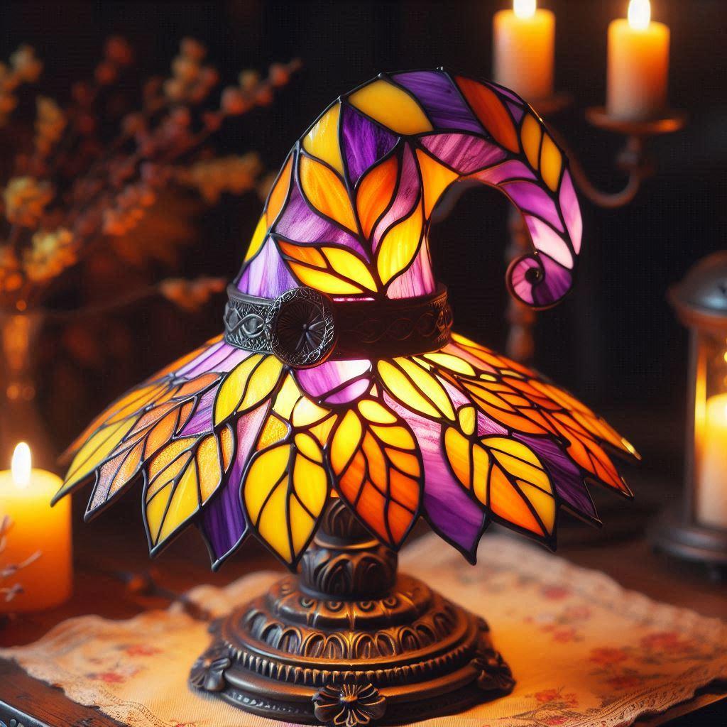 How to Use the Autumn Witch Lamp