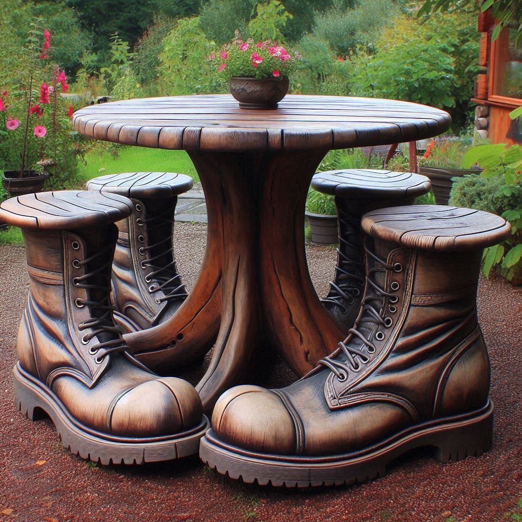 Boots Themed Patio Sets: Kick Up Your Outdoor Style