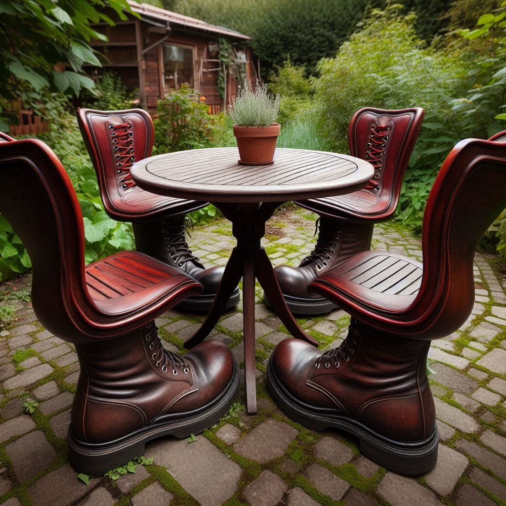 Boots Themed Patio Sets: Kick Up Your Outdoor Style