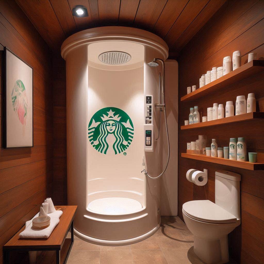 Brew Up Your Bath: The Coffee Cup Shaped Shower That Adds a Splash of Fun