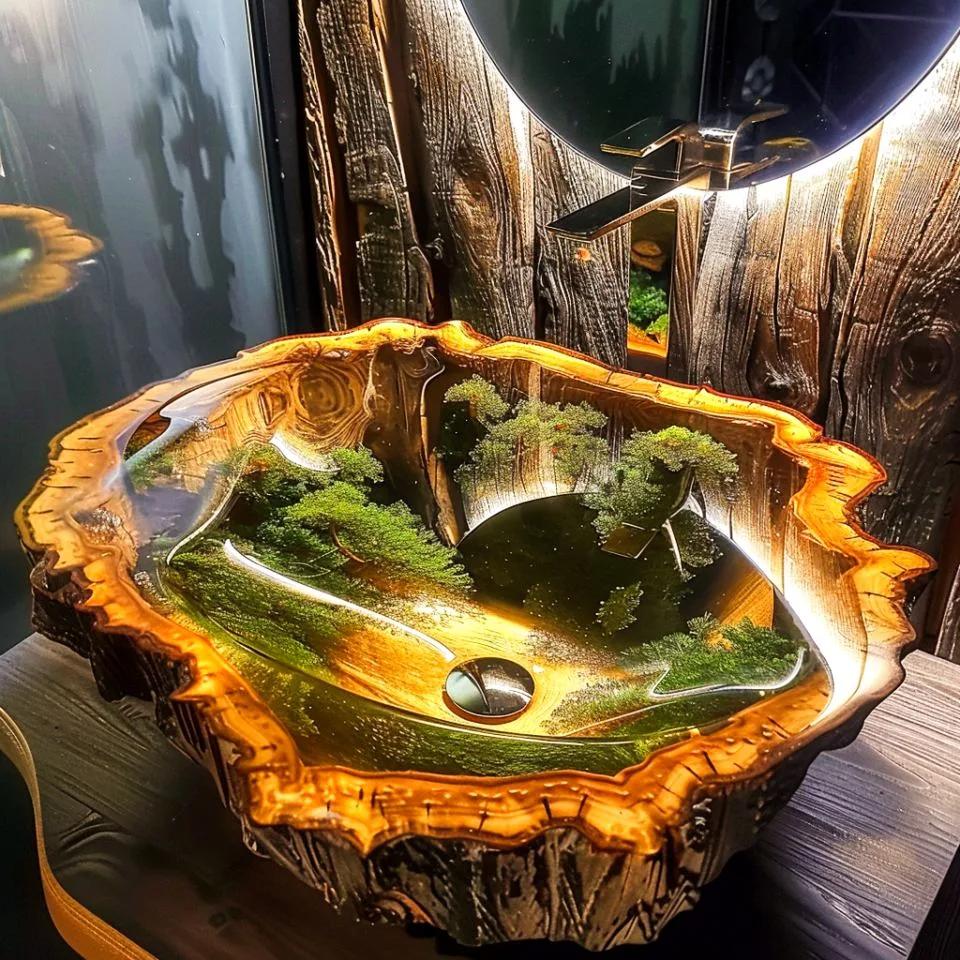 Crafting the Epoxy Nature Sink Experience