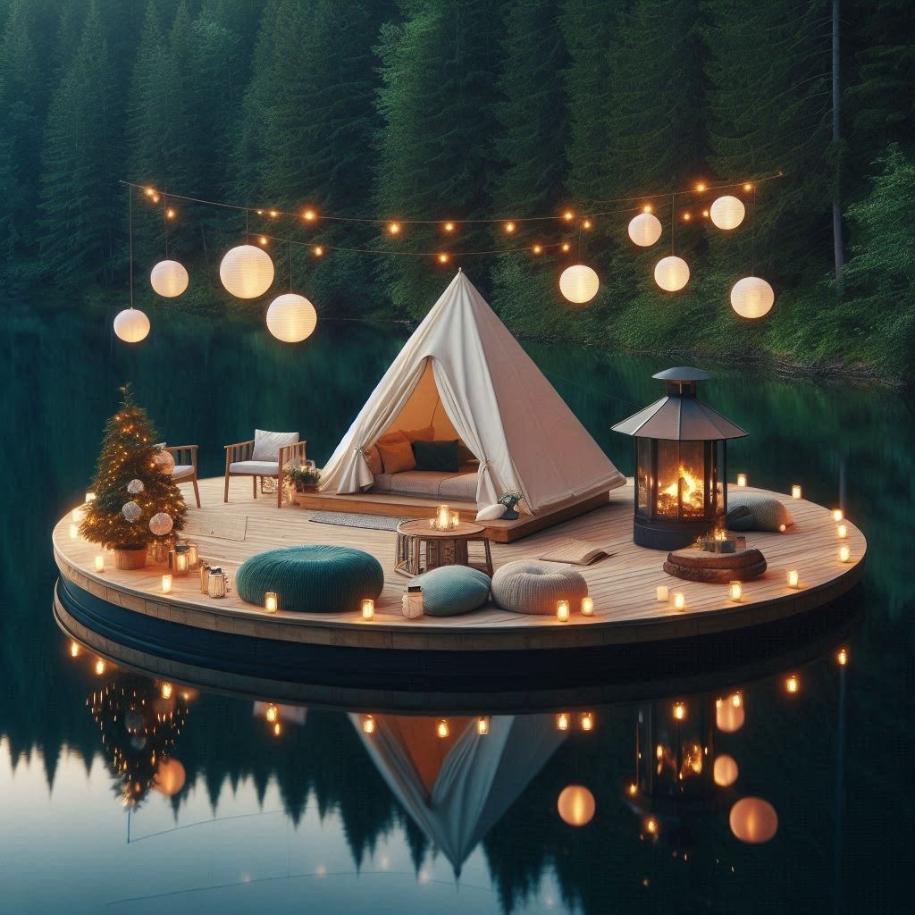 Floating Campsites: Experience Nature Like Never Before