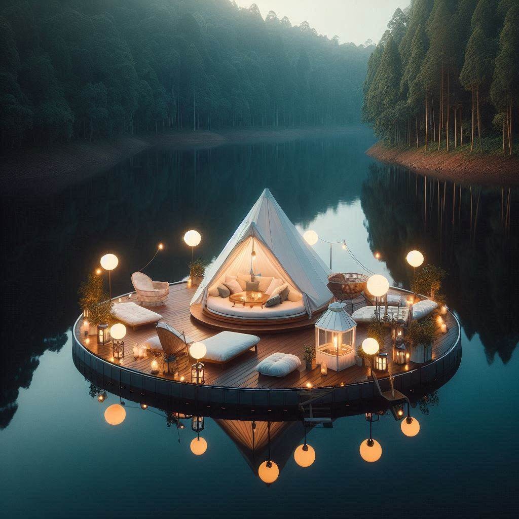 Floating Campsites: Experience Nature Like Never Before