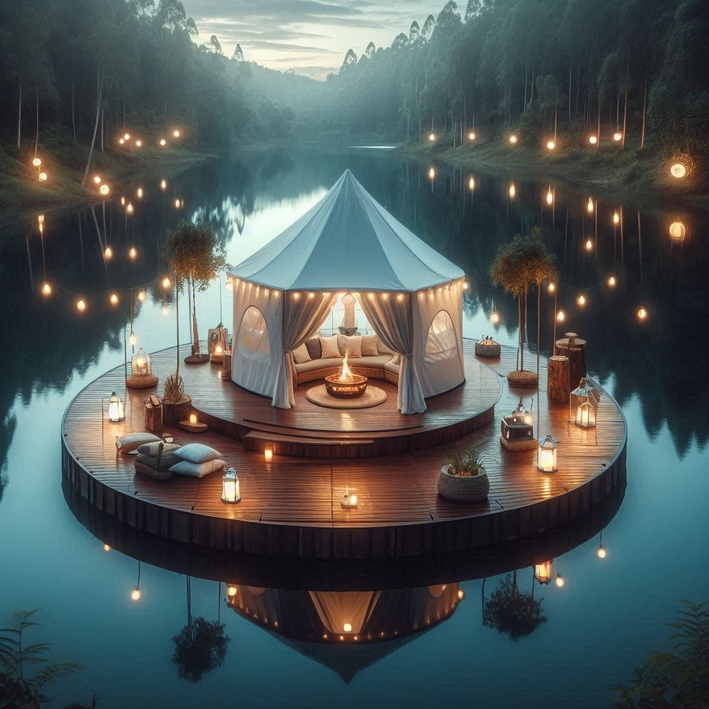 Floating Campsites: Experience Nature Like Never Before