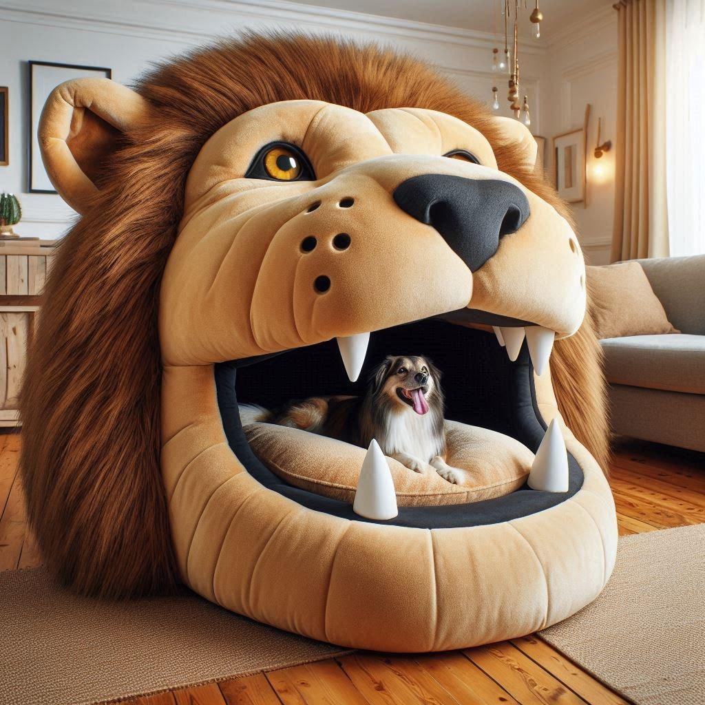 Furry dog beds hotsell