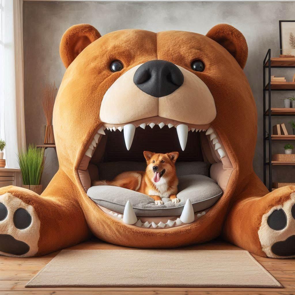 Examples of Giant Animal Shaped Dog Beds